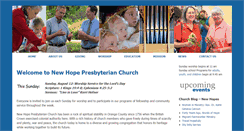 Desktop Screenshot of newhopepresusa.org